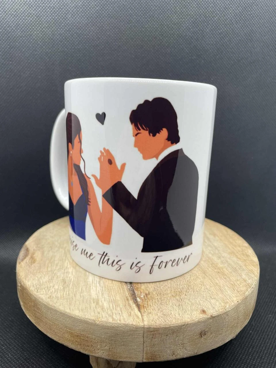 ☕ Mug en Céramique – The Vampire Diaries 🩸🖤 – photo 2